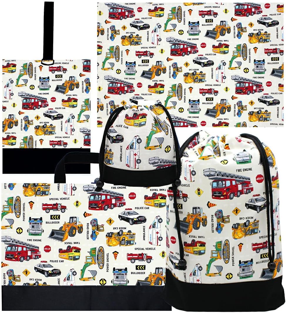 miwaki] 給食袋 巾着袋 ランチョンマット コップ袋 体操着袋